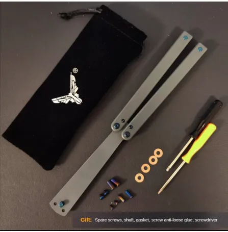 Picture of Squid cloning training butterfly knife
